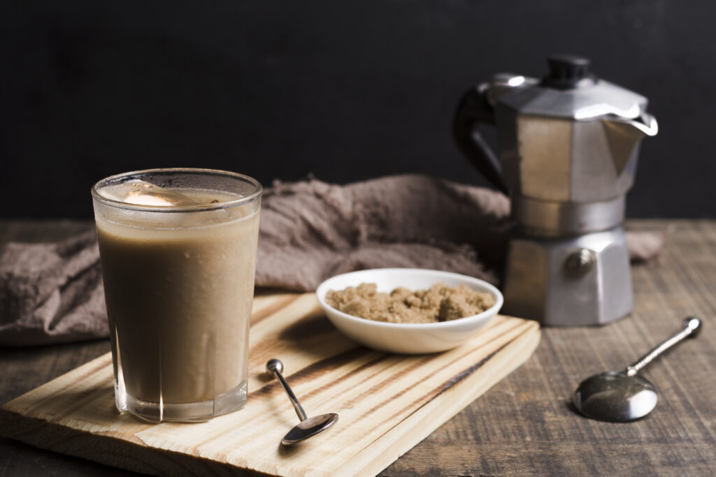 1 glasss of instant iced coffee recipes