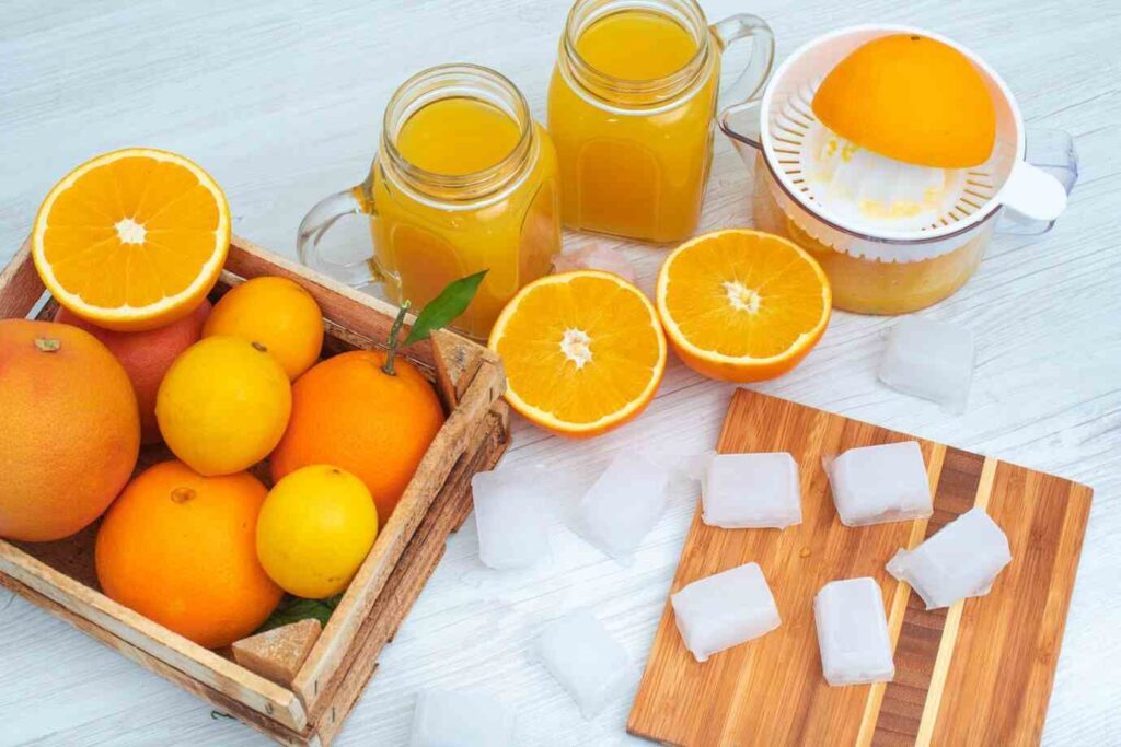 wendy's orange frosty ingredients named orange and glass of juice