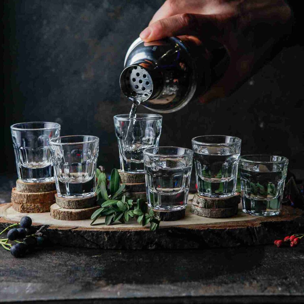 vodka and drinks