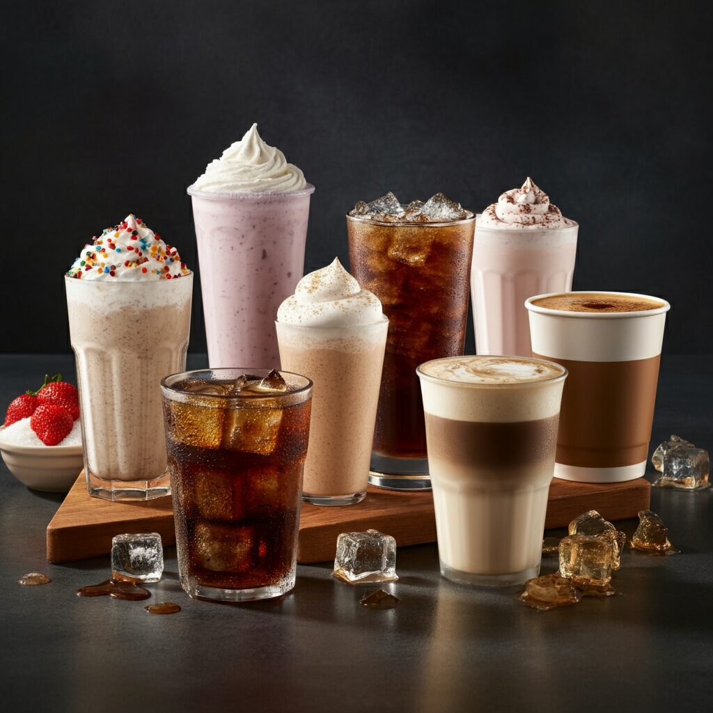 McDonalds Drink Menu