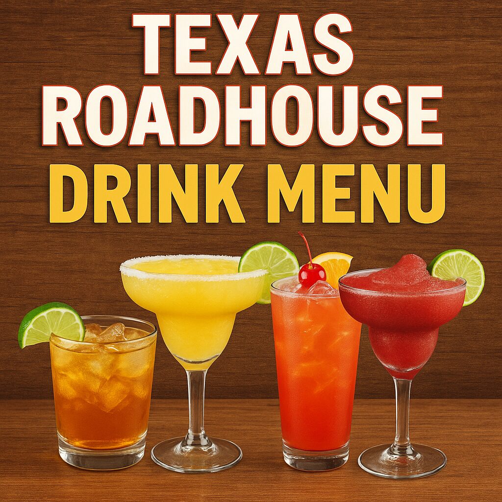 Texas Roadhouse Drink Menu