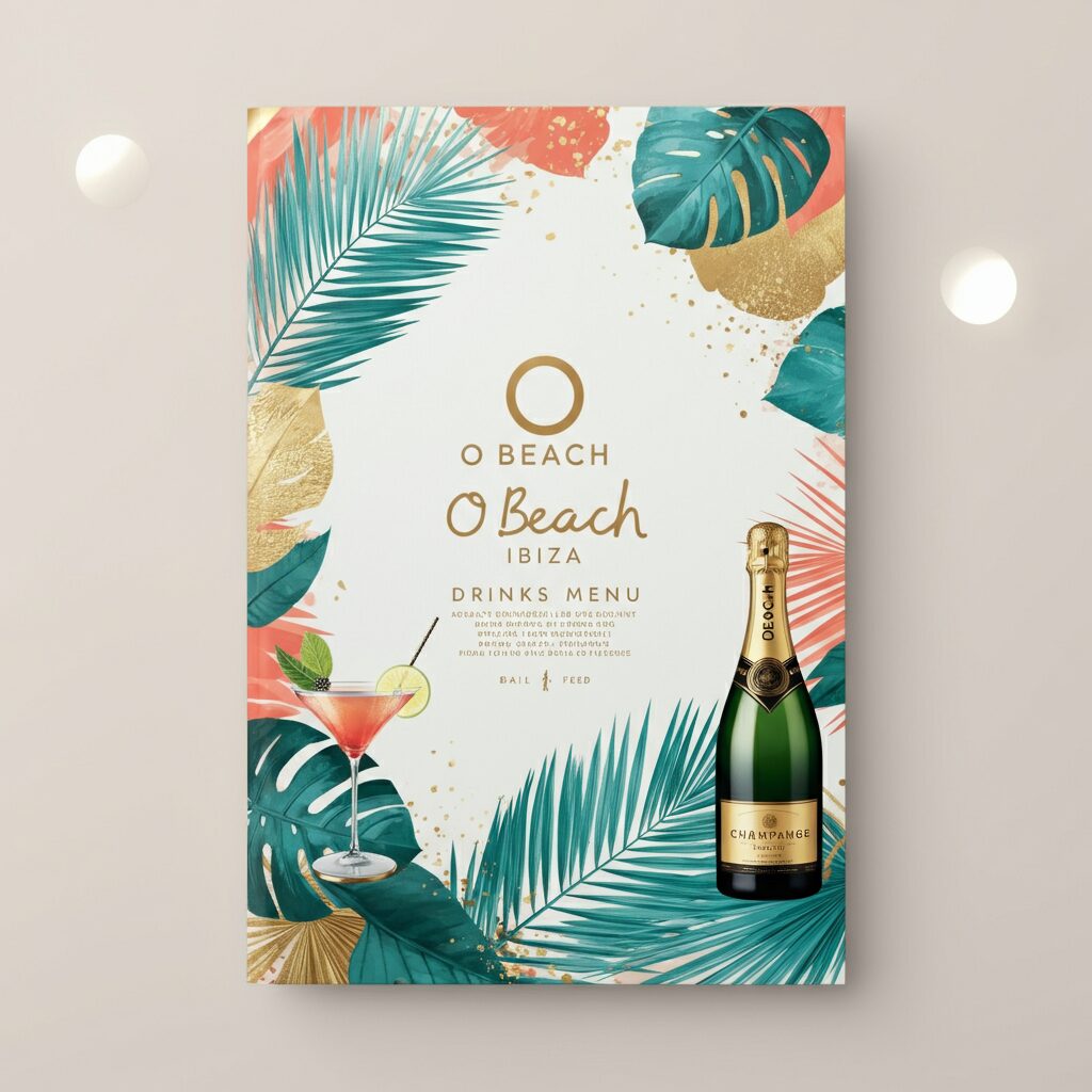 O Beach Ibiza Drinks