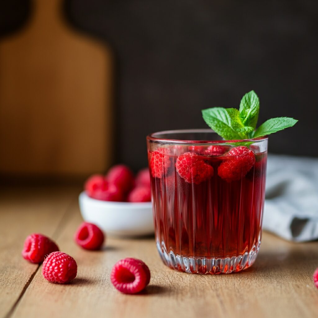 Raspberry Leaf Tea Drink