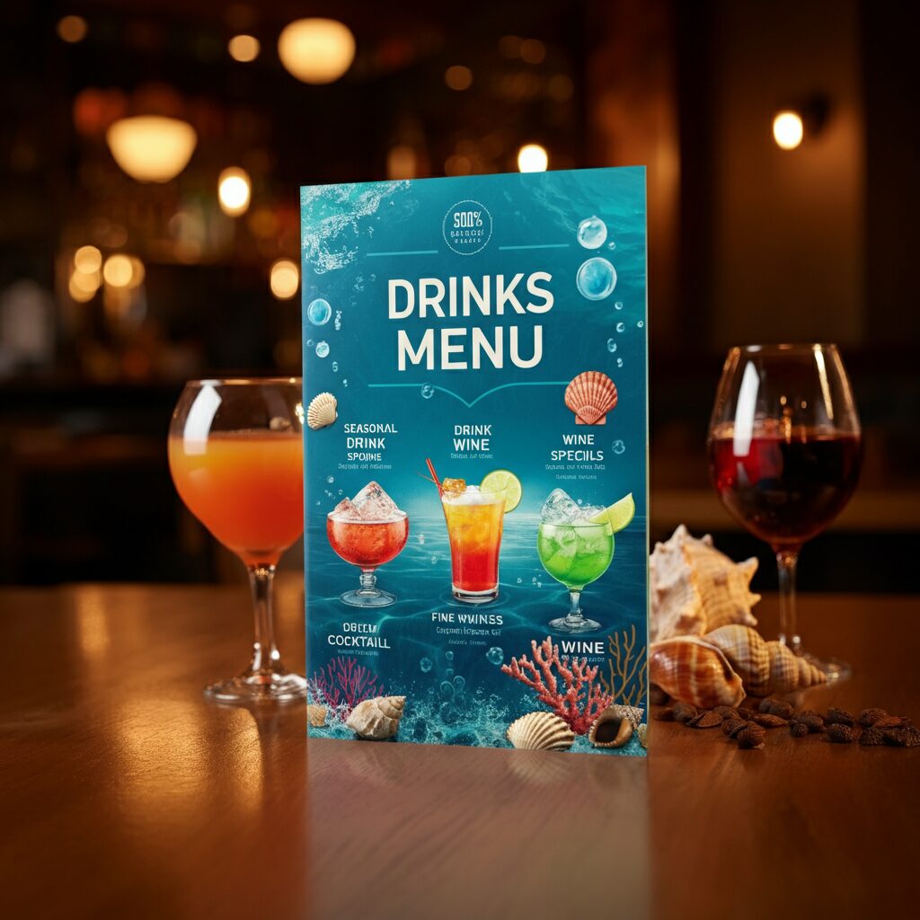 Red Lobster Drinks Menu