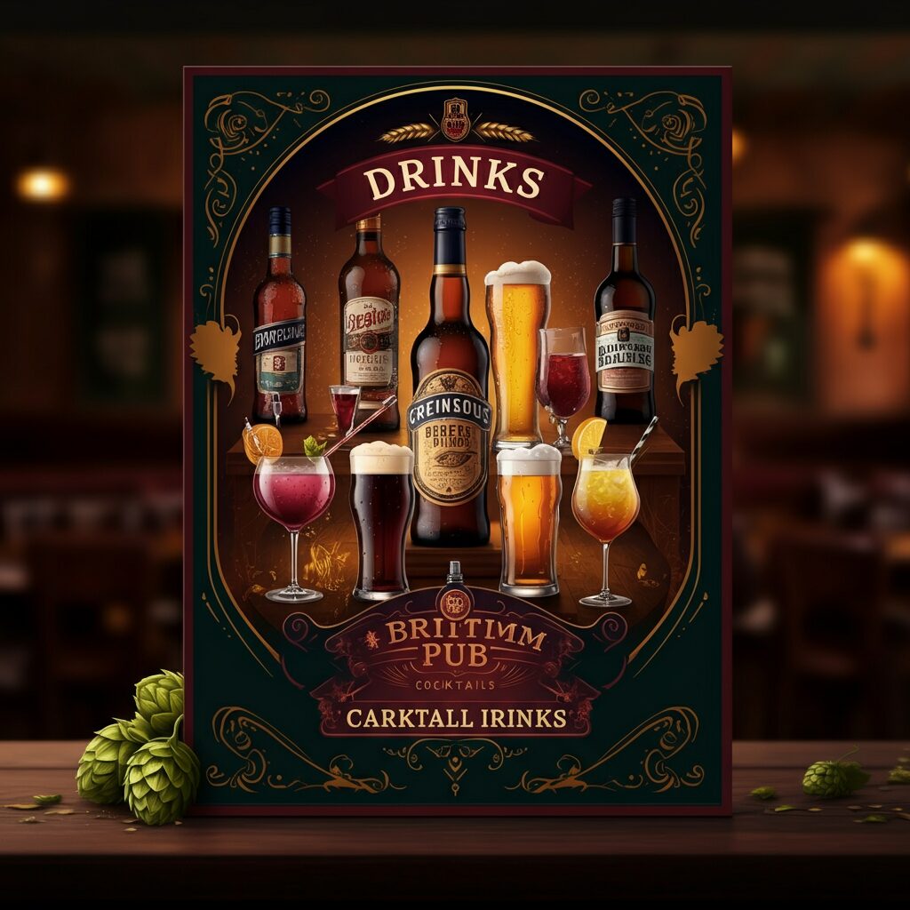 Wetherspoons Drinks Menu