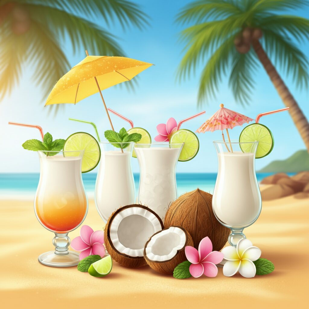 coconut drink recipes