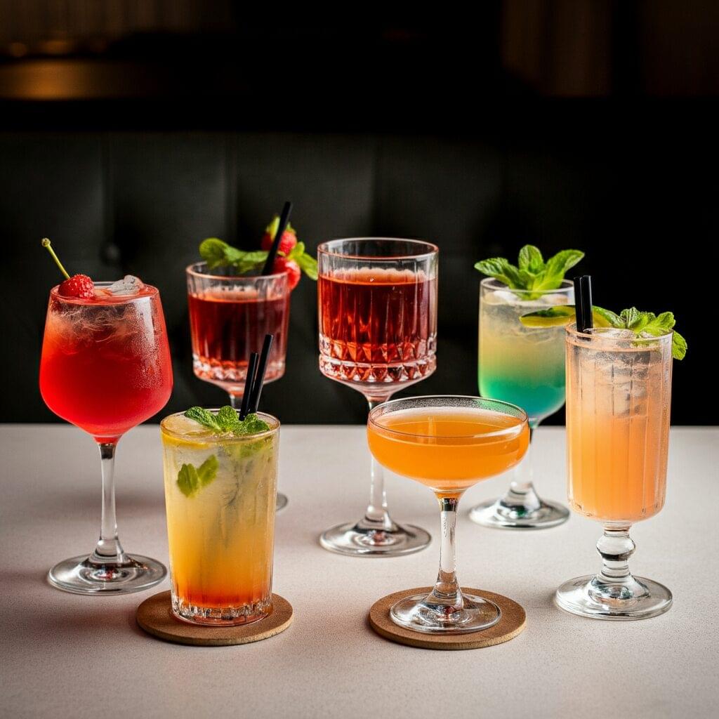 Pluckers drink menu with prices