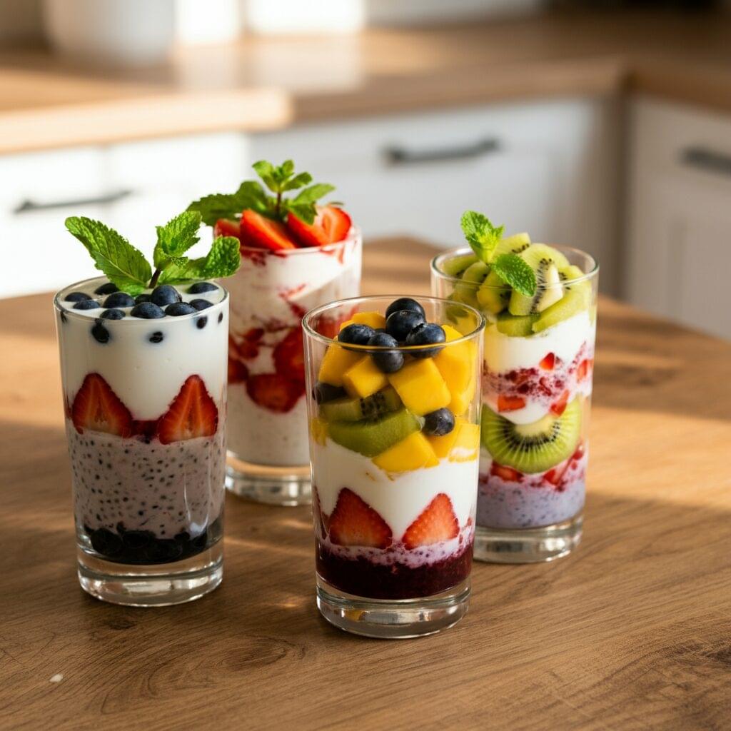 Homemade Yogurt Drinks