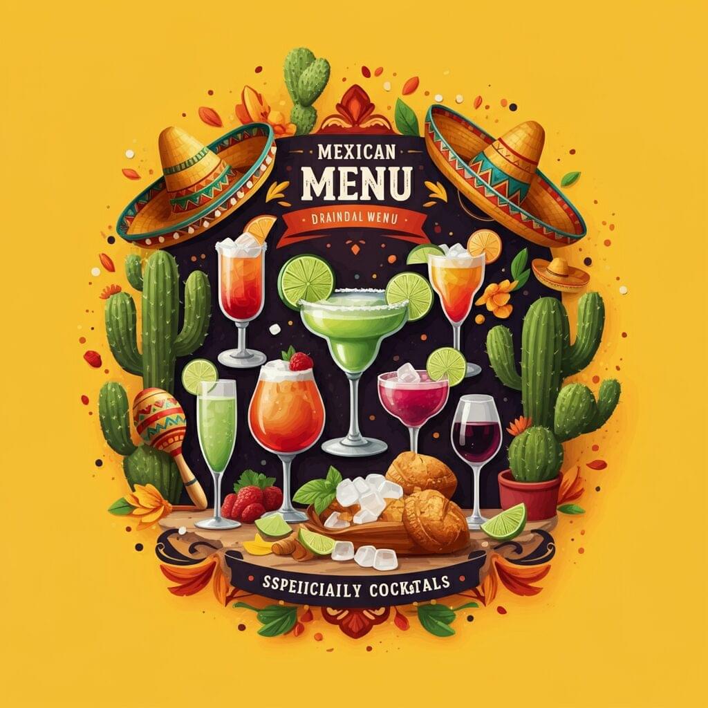 Las Margaritas Drink Menu