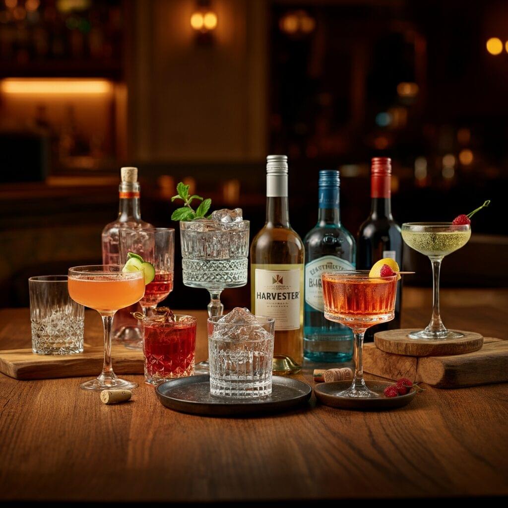 Harvester Drinks Menu